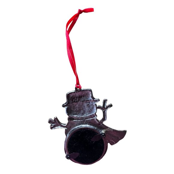 Vintage Snowman Ornament Holiday Home Accents Picture Frame Christmas Valentine - Picture 11 of 12